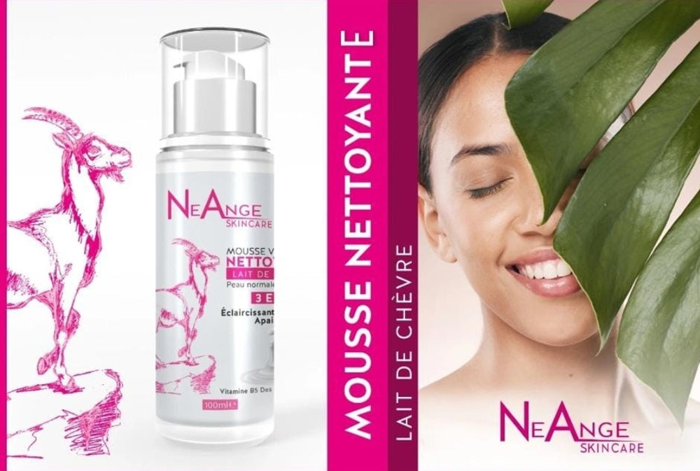 duo serum & goat cleansing foam with goat's milk