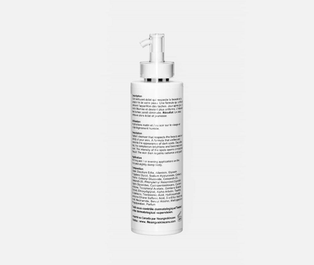 Neange™ lotion visage et corps (clarifiante et rapageuse)