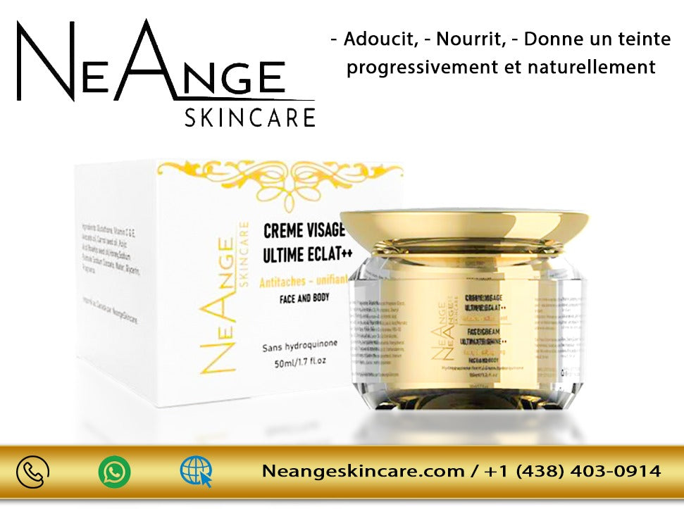 crème visage brillance ultime++